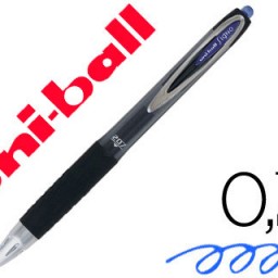 Bolígrafo uni-ball Signo UMN-207 tinta gel azul
